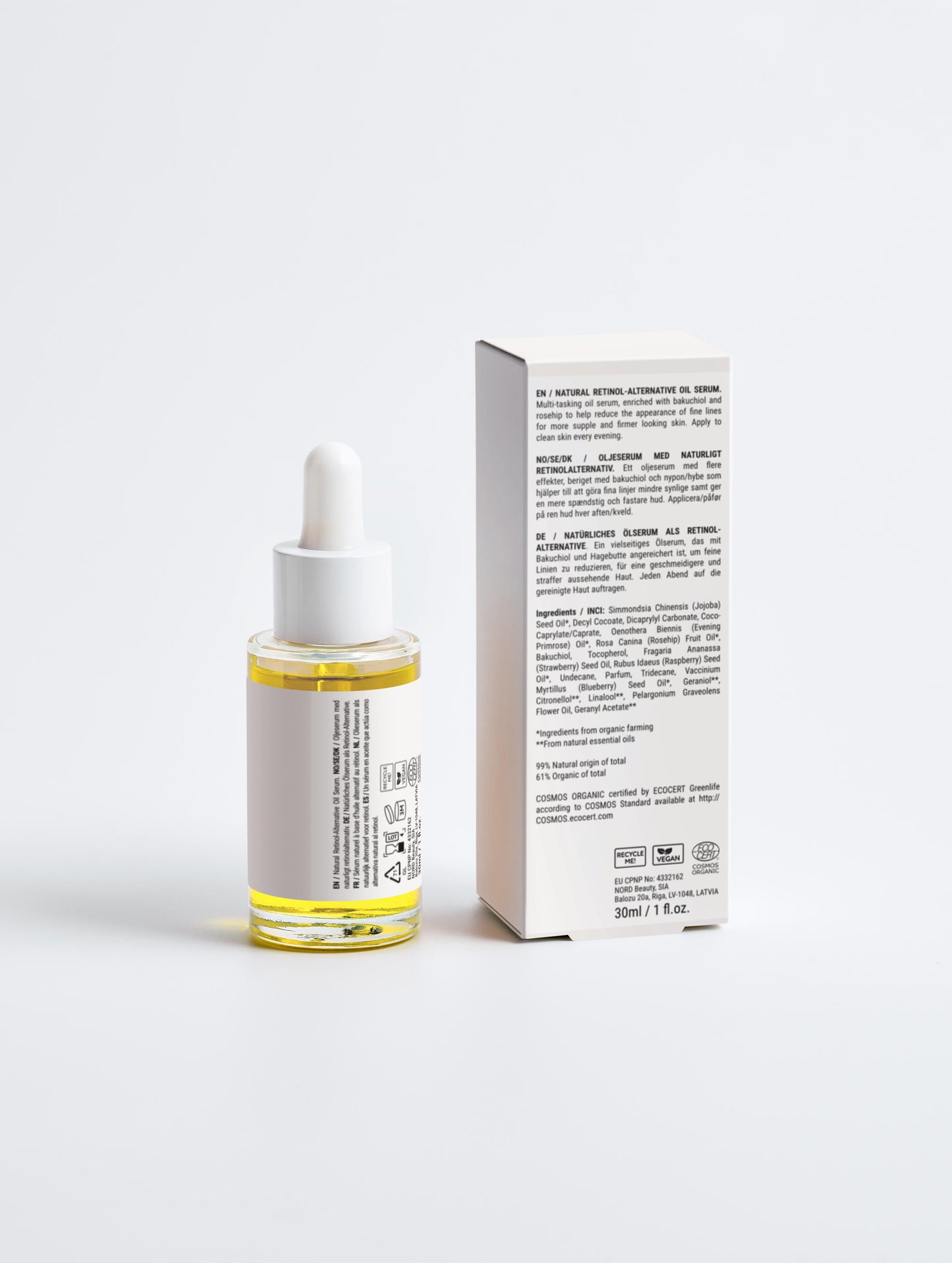 Le sérum au rétinol naturel